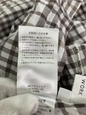 GLOBAL WORK/グローバルワーク/シャツ/ブラウス/トップス/ブラウン/L