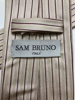 SAM BRUNO/ネクタイ/ファッション雑貨/ベージュ