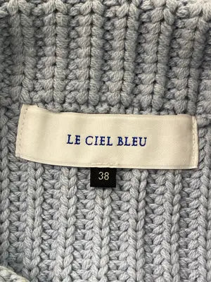 LE CIEL BLEU/ルシェルブルー/ニット/セーター/トップス/スカイブルー/38