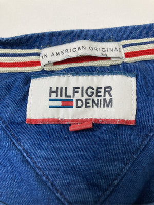 HILFIGER DENIM/ヒルフィガーデニム/Tシャツ/カットソー/トップス/ブルー/M