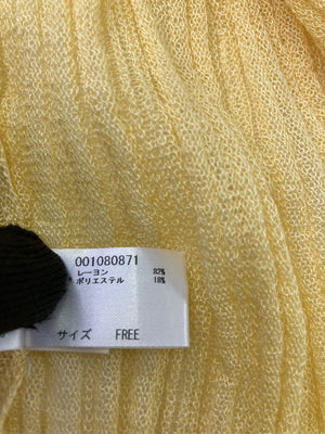 Sea Room lynn/シールームリン/シャツ/ブラウス/トップス/イエロー/FREE