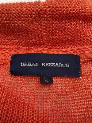 URBAN RESEARCH/アーバンリサーチ/カーディガン/ボレロ/トップス/オレンジ/L