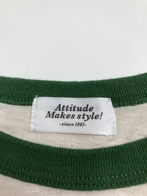 Attitude makes style!/アティチュードメイクススタイル/Tシャツ/カットソー/トップス/ベージュ/M