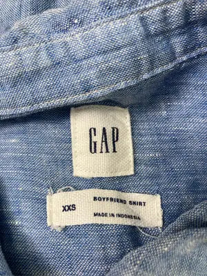 GAP/ギャップ/シャツ/ブラウス/トップス/スカイブルー/XXS