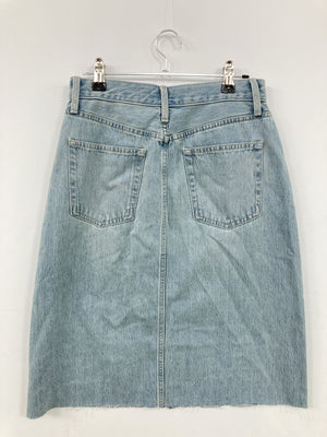 UNIQLO/ユニクロ/デニムスカート/スカート/スカイブルー/ウエスト61cm　ヒップ88cm