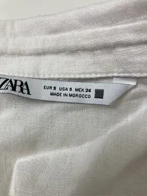 ZARA/ザラ/シャツ/ブラウス/トップス/ホワイト/S