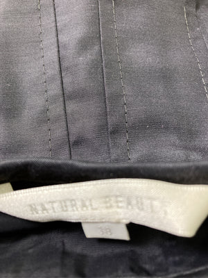 NATURAL BEAUTY/ナチュラルビューティー/ミモレ/半端丈スカート/スカート/グレー/38