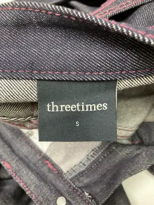 THREETIMES/スリータイムズ/デニムパンツ/パンツ/ネイビー/S