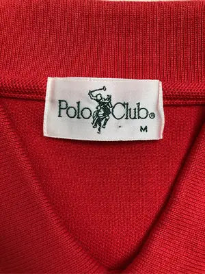 Polo Club/ポロクラブ/ポロシャツ/トップス/レッド/M