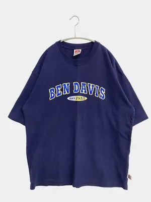 BEN DAVIS/ベンデイビス/Tシャツ/カットソー/トップス/ネイビー/X-Large