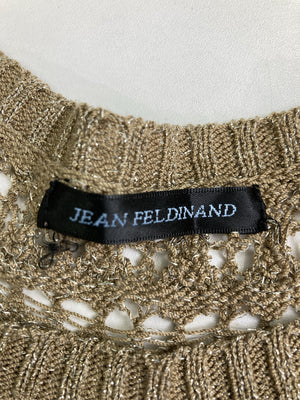 JEAN FELDINAND/ノースリーブ/トップス/ベージュ