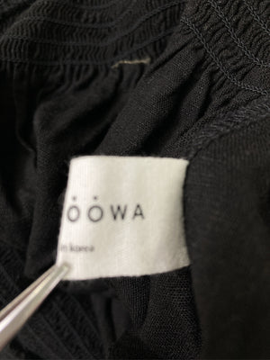 JAGGOOWA/チュニック/ワンピース/ドレス/ブラック