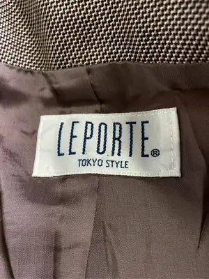 LEPORTE/テーラードジャケット/ジャケット/アウター/ブラウン/13
