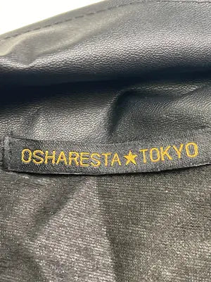 OSHARESTA★TOKYO/レザージャケット/ジャケット/アウター/ブラック/L