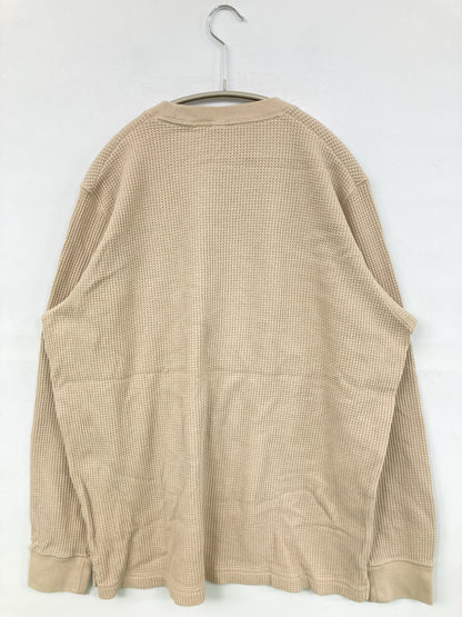 UNIQLO/ユニクロ/Tシャツ/カットソー/トップス/ベージュ/L