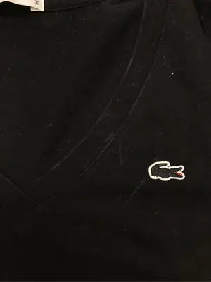 LACOSTE/ラコステ/Tシャツ/カットソー/トップス/ブラック/36
