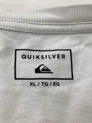 QUIKSILVER/クイックシルバー/Tシャツ/カットソー/トップス/ホワイト/XL