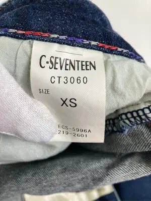 C-SEVENTEEN/シーセブンティーン/デニムパンツ/パンツ/ネイビー/XS