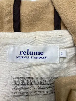 relume/レリューム/ダッフルコート/ジャケット/アウター/ベージュ/2