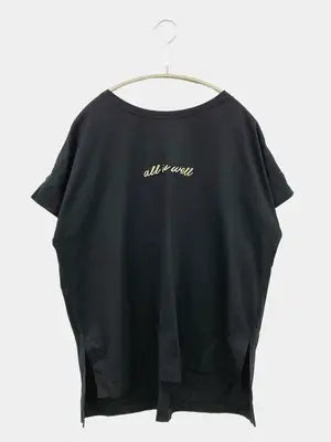 Samansa Mos2 blue/サマンサモスモスブルー/Tシャツ/カットソー/トップス/ブラック/フリー
