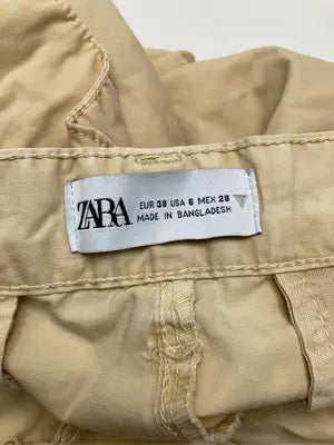 ZARA/ザラ/カーゴパンツ/パンツ/イエロー/EUR38