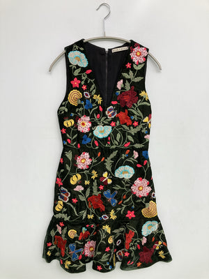 alice+olivia/ジャンパースカート/ワンピース/ドレス/ブラック/0