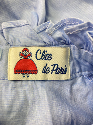 Clice de Paris/クリシェドゥパリ/シャツ/ブラウス/トップス/スカイブルー/ONE