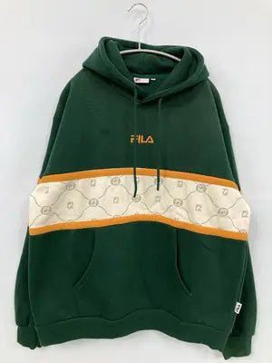 FILA/フィラ/パーカー/トップス/グリーン/L