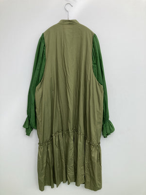 POPPY/ポピー/シャツワンピース/ワンピース/ドレス/ライトグリーン/S