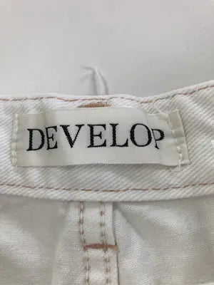 DEVELOP/デニムパンツ/パンツ/ホワイト/M