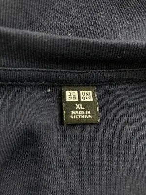 UNIQLO/ユニクロ/Tシャツ/カットソー/トップス/ネイビー/XL