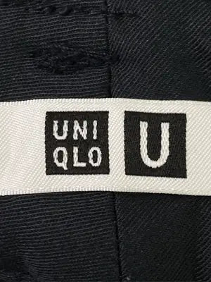 UNIQLO U/ユニクロユー/スラックス/パンツ/ブラック/ウエスト 64cm ヒップ91cm