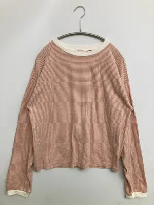apres jour mignon/アプレジュールミニョン/Tシャツ/カットソー/トップス/オレンジ/LL