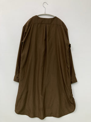 LEPSIM/レプシィム/チュニック/ワンピース/ドレス/ブラウン/M