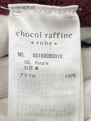 chocol raffine/ショコラフィネ/ニット/セーター/トップス/レッド/M