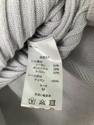 tocco/トッコ/ニット/セーター/トップス/グレー/M