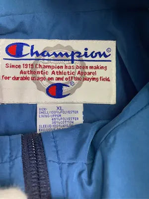 Champion/チャンピオン/ナイロンジャケット/ジャケット/アウター/ブルー/XL