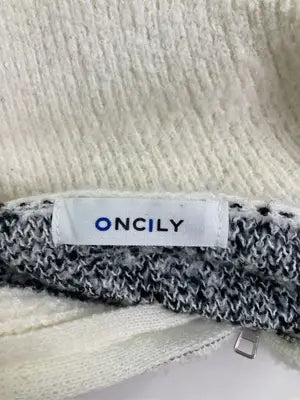 ONCILY/オンシェリー/ニット/セーター/トップス/ホワイト/L
