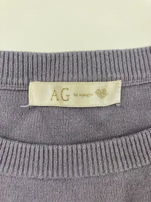 AG BY AQUAGIRL/エージーバイアクアガール/ニット/セーター/トップス/パープル/S