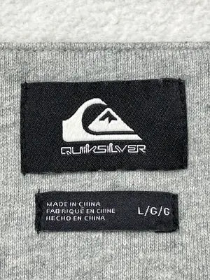 QUIKSILVER/クイックシルバー/スウェット/トップス/グレー/L