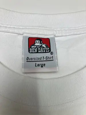 BEN DAVIS/ベンデイビス/Tシャツ/カットソー/トップス/ホワイト/L