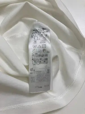 自由区/ジユウク/Tシャツ/カットソー/トップス/ホワイト/38