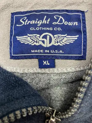 STRAIGHT DOWN/スウェット/トップス/ブラック/XL