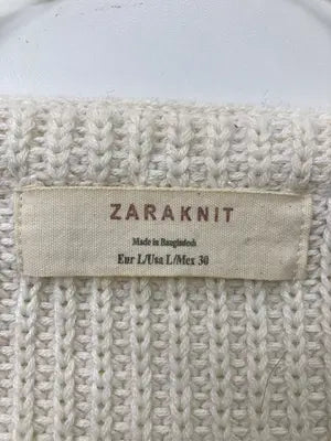 ZARAKNIT/ニット/セーター/トップス/ベージュ/Eur L