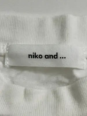 niko and .../ニコアンド/Tシャツ/カットソー/トップス/ホワイト
