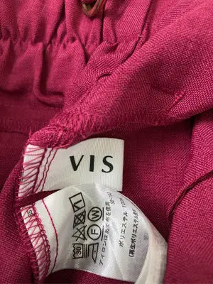 ViS/ビス/スラックス/パンツ/ピンク/SS