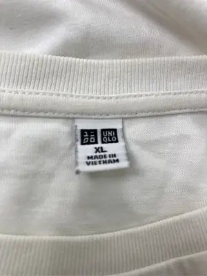 UNIQLO/ユニクロ/Tシャツ/カットソー/トップス/ホワイト/XL