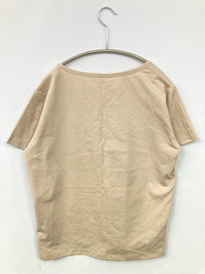 OHOTORO/オオトロ/Tシャツ/カットソー/トップス/ベージュ