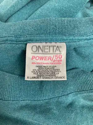 ONEITA/オニータ/Tシャツ/カットソー/トップス/グリーン/X LARGE