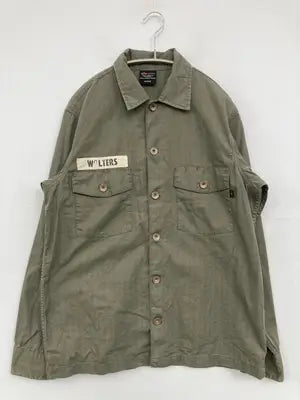 ALPHA INDUSTRIES/アルファインダストリーズ/シャツ/ブラウス/トップス/カーキ/M